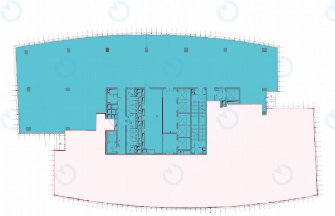Оренда офісу 722 м.кв 23 поверх 101 TOWER - фото 11