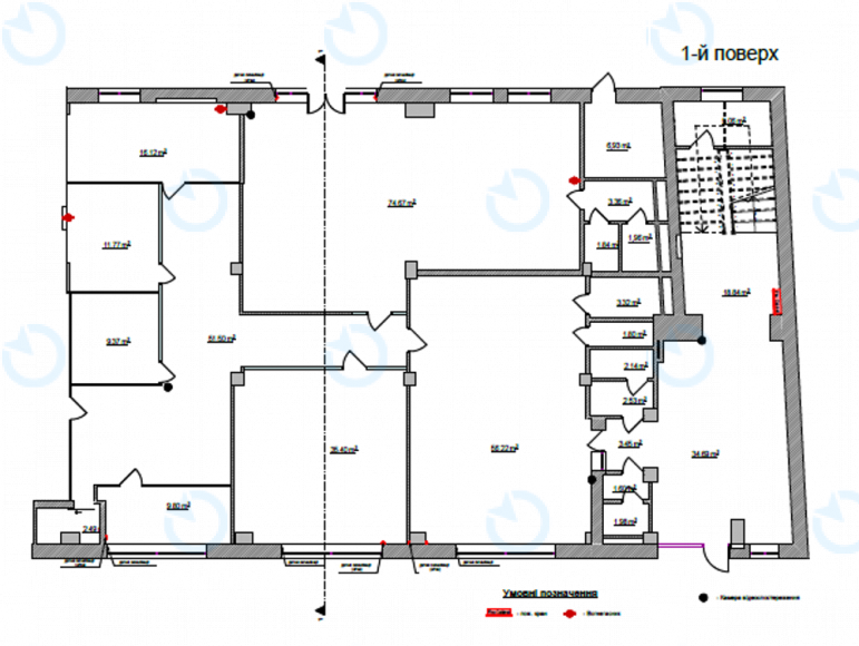 Аренда офиса 356 м.кв 1 этаж Пульс - фото 9
