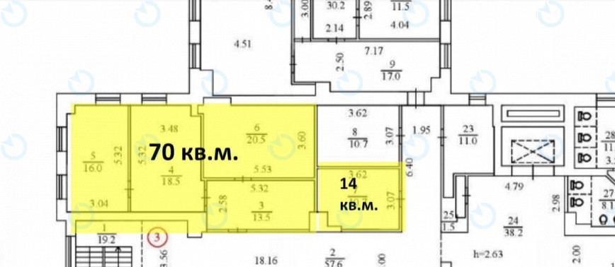 Аренда офиса 70 м.кв 3 этаж FIM Center - фото 10