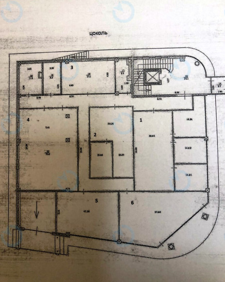 Оренда офісу 47 м.кв 0 поверх Орловський