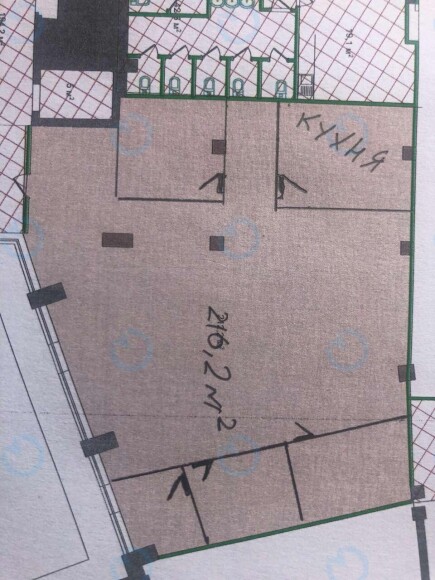 Оренда офісу 220 м.кв 7 поверх Хвиля - фото 5