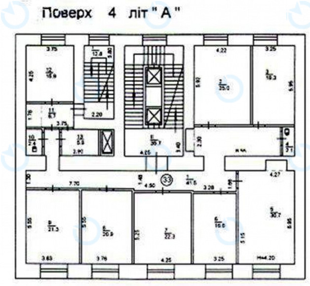 Оренда офісу 279 м.кв 4 поверх Хрещатик, 8 - фото 8
