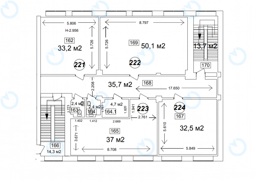 Оренда офісу 197 м.кв 2 поверх Лагода - фото 5
