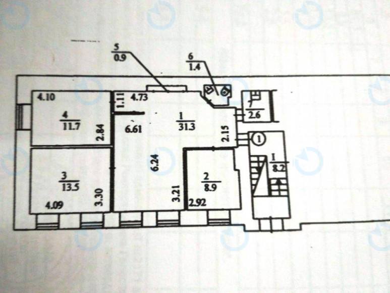 Продаж офісу 70 м.кв 1 поверх Жилянська, 7Б - фото 8