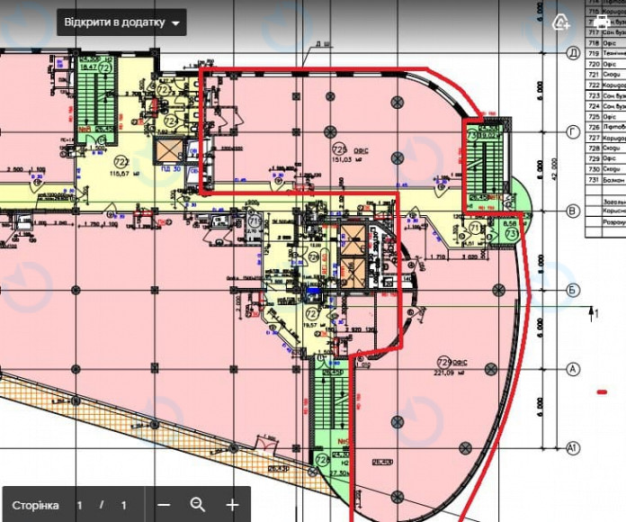 Аренда офиса 370 м.кв 7 этаж LUWR - фото 6