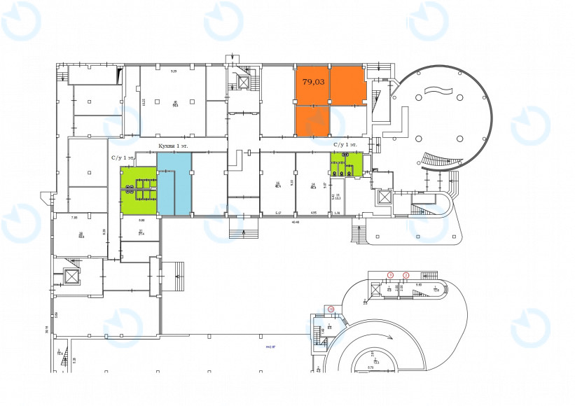 Аренда офиса 79 м.кв 1 этаж Grand Step (Гранд Степ) - фото 5