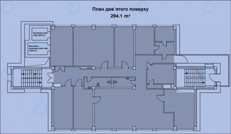 Аренда офиса 294 м.кв 9 этаж М-Мост - фото 10