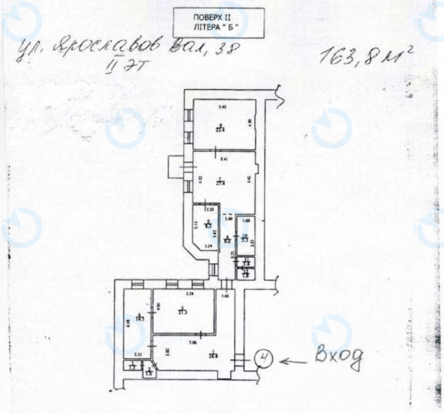 Оренда офісу 163 м.кв 2 поверх Ярославів Вал, 38 - фото 12