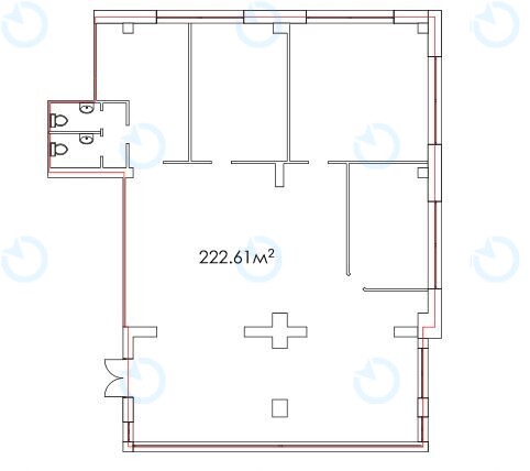 Оренда офісу 222 м.кв 1 поверх Форум Кинетик - фото 6
