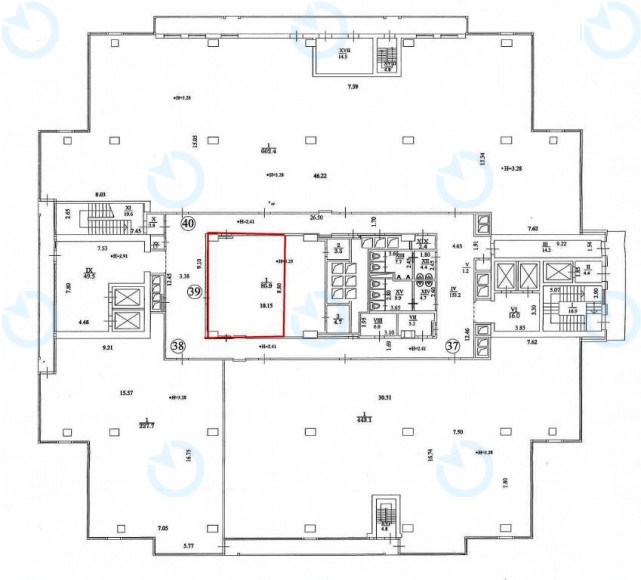 Аренда офиса 45 м.кв 10 этаж Леонардо (II очередь) - фото 5