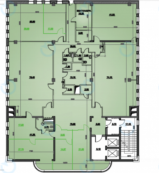 Аренда офиса 444 м.кв 2 этаж Дегтяревская, 33В - фото 5