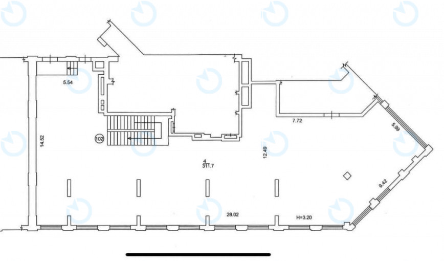 Аренда офиса 409 м.кв 1-2 этаж SAN FRANCISCO - фото 2