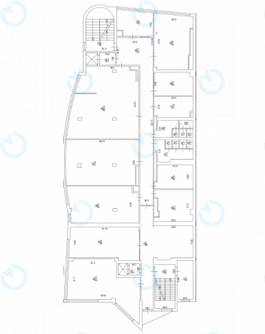 Аренда офиса 670 м.кв 2 этаж Платинум Плаза (Platinum Plaza)
