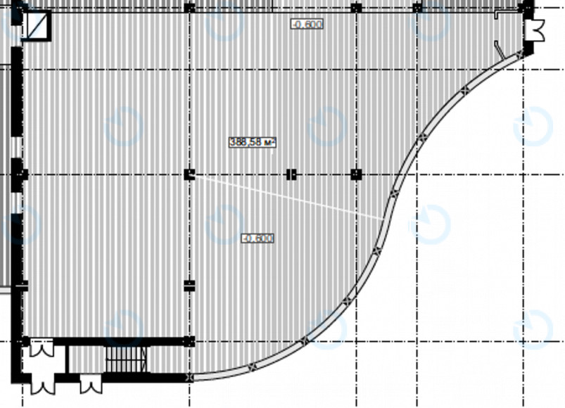 Оренда офісу 388 м.кв 1 поверх Dyvosvit