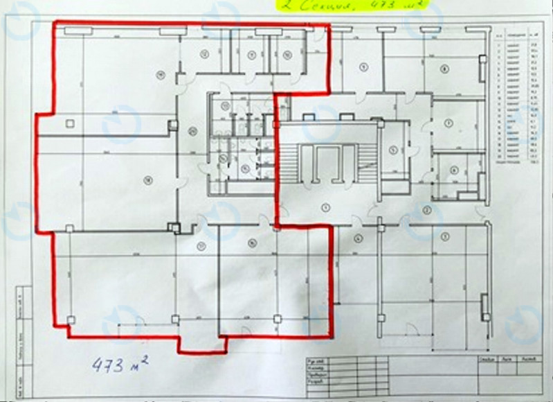 Аренда офиса 473 м.кв 2 этаж Кристалл - фото 15