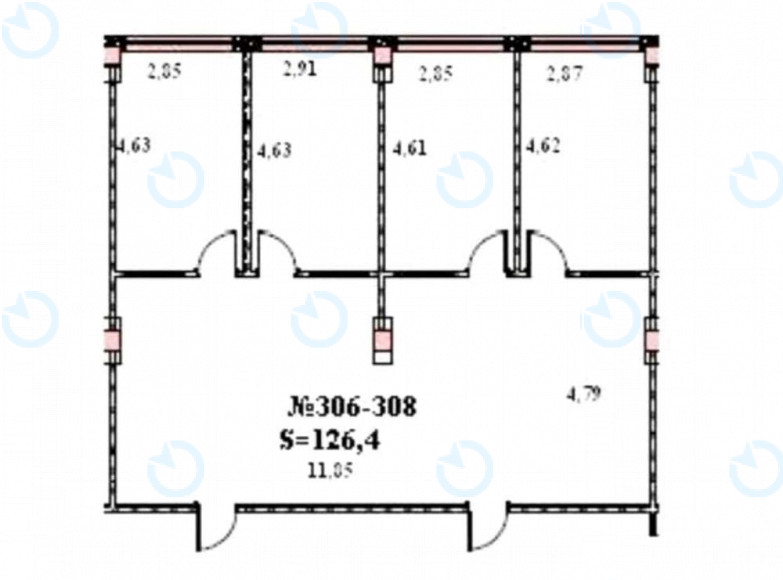 Оренда офісу 126 м.кв 2 поверх Либідь - фото 6