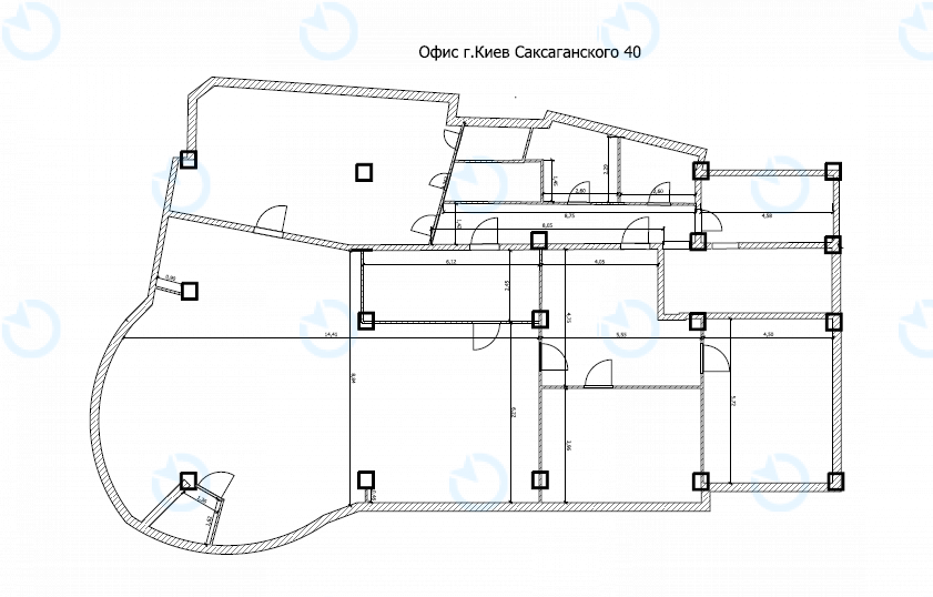 Аренда офиса 240 м.кв 3 этаж DNK - фото 17