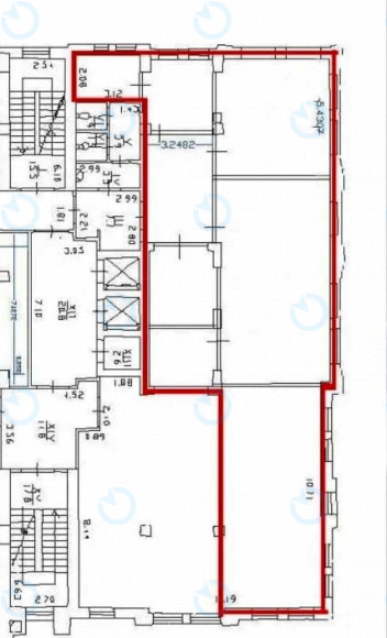 Оренда офісу 206 м.кв 5 поверх V45 - фото 4