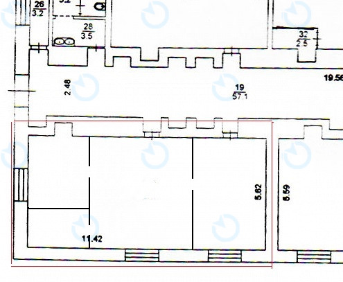 Оренда офісу 76 м.кв 2 поверх Прага