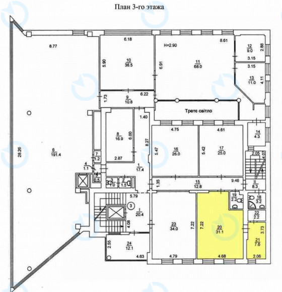 Оренда офісу 38 м.кв 3 поверх Володимирська, 77-А - фото 4