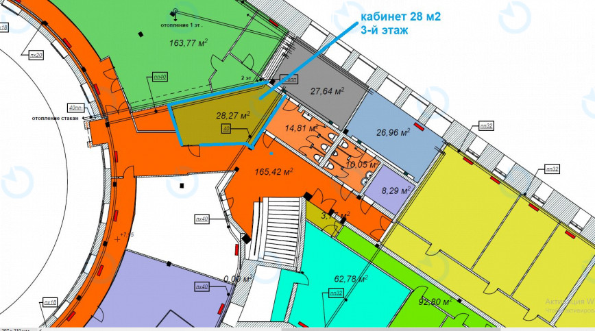 Оренда офісу 28 м.кв 3 поверх Башта № 5 - фото 7