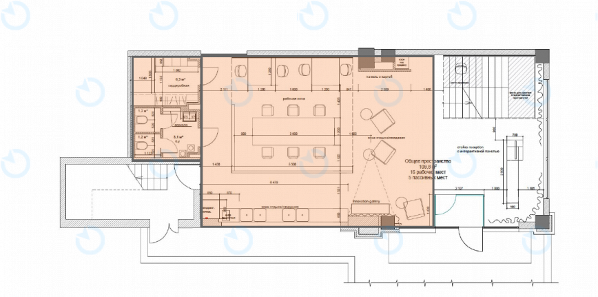 Оренда офісу 80 м.кв 1 поверх Hub 4.0 - фото 2