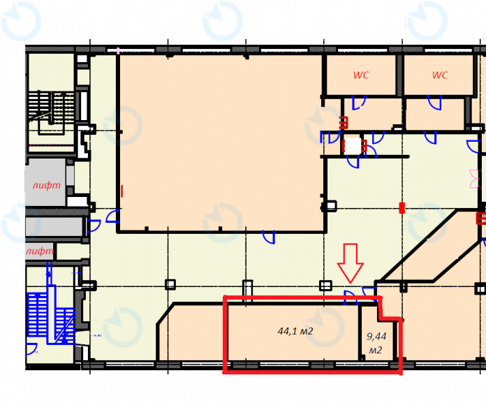 Аренда офиса 64 м.кв 4 этаж Сурикова, 3а - фото 4
