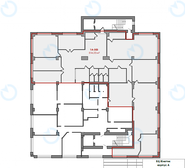 Оренда офісу 514 м.кв 3 поверх Форум Кинетик - фото 6