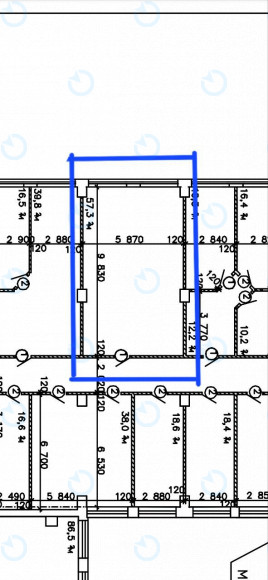 Аренда офиса 66 м.кв 6 этаж Стенд - фото 5