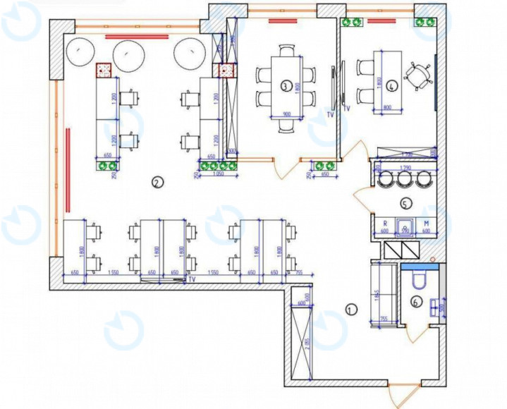 Аренда офиса 87 м.кв 20 этаж 38 Жемчужина - фото 6