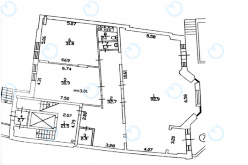 Аренда офиса 219 м.кв 1 этаж Rubin - фото 6