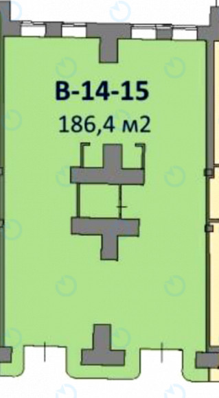 Оренда офісу 186 м.кв 2 поверх ARENA CITY
