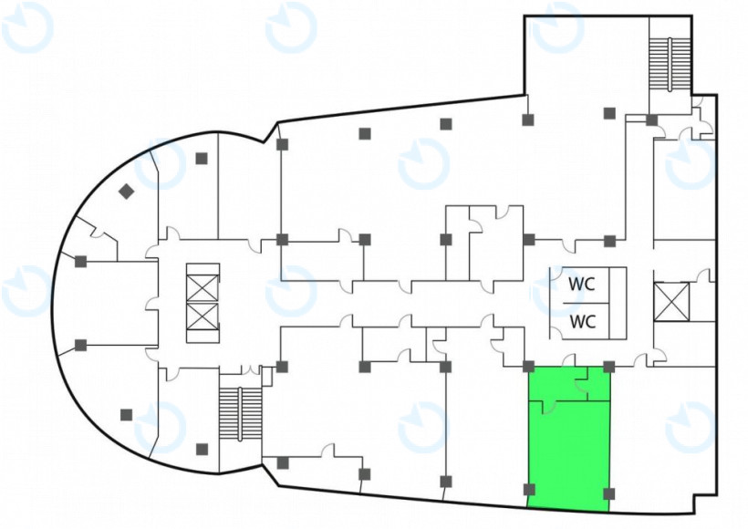 Оренда офісу 53 м.кв 5 поверх Лівобережний - фото 3