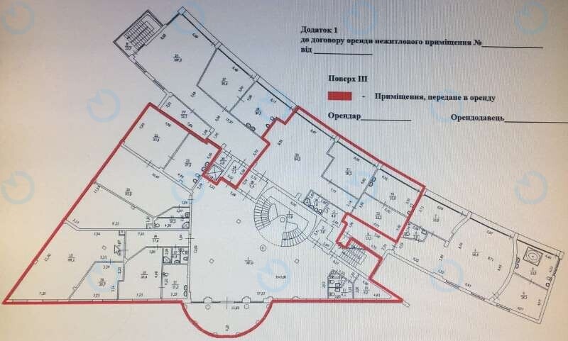 Оренда офісу 780 м.кв 3 поверх Гольф Центр - фото 4