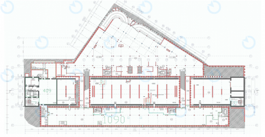 Аренда офиса 1090 м.кв -1 этаж Sigma