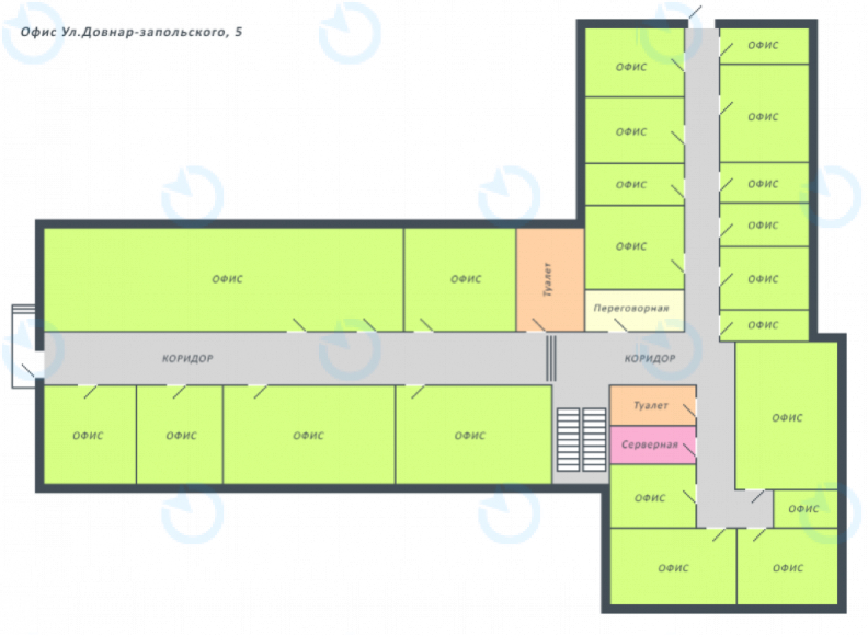 Аренда офиса 30 м.кв 2 этаж Five - фото 4