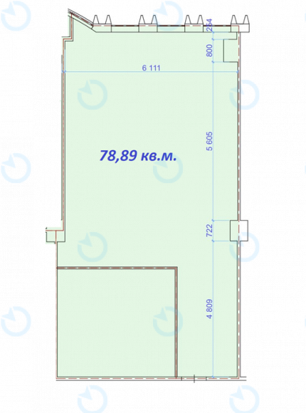 Оренда офісу 78 м.кв 5 поверх Horizon Park-2 - фото 3