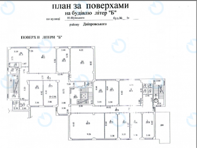 Продажа офиса 2450 м.кв 1-4 этаж Шумского, 1а - фото 5