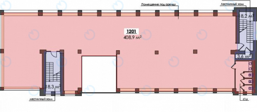 Оренда офісу 408 м.кв 2 поверх Форум City Garden