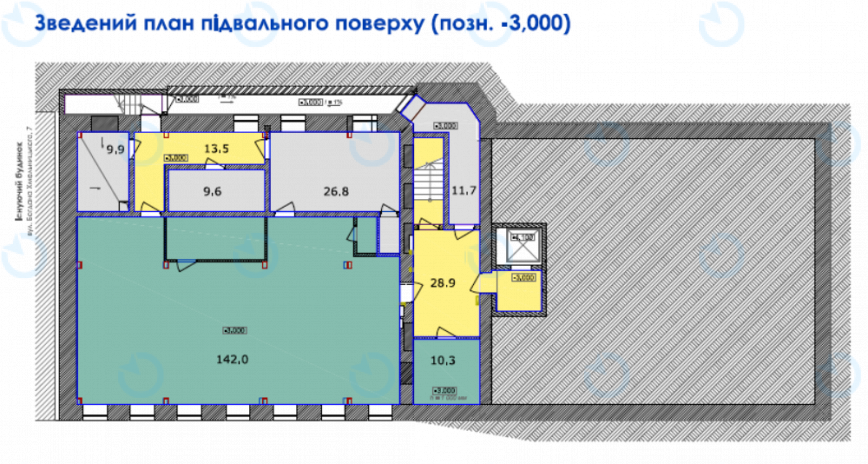Аренда офиса 2100 м.кв 1-2 этаж Богдана Хмельницкого, 9А - фото 5