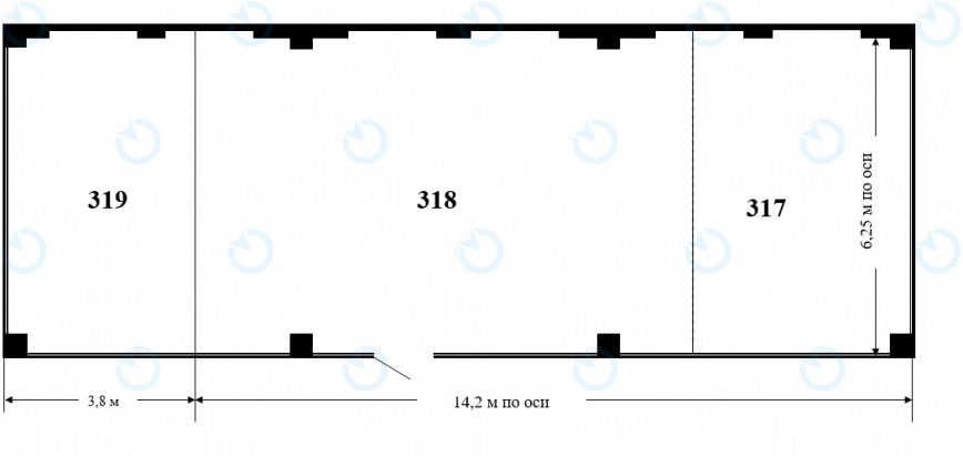 Оренда офісу 108 м.кв 3 поверх Ост Вест Експрес - фото 9