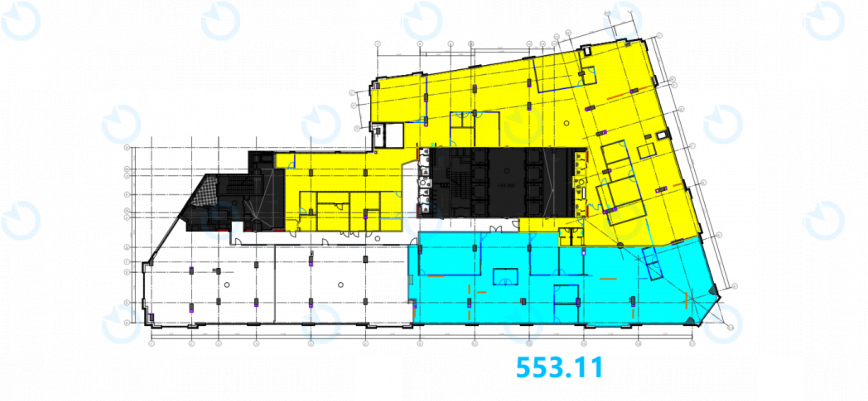 Оренда офісу 553 м.кв 9 поверх Сенатор