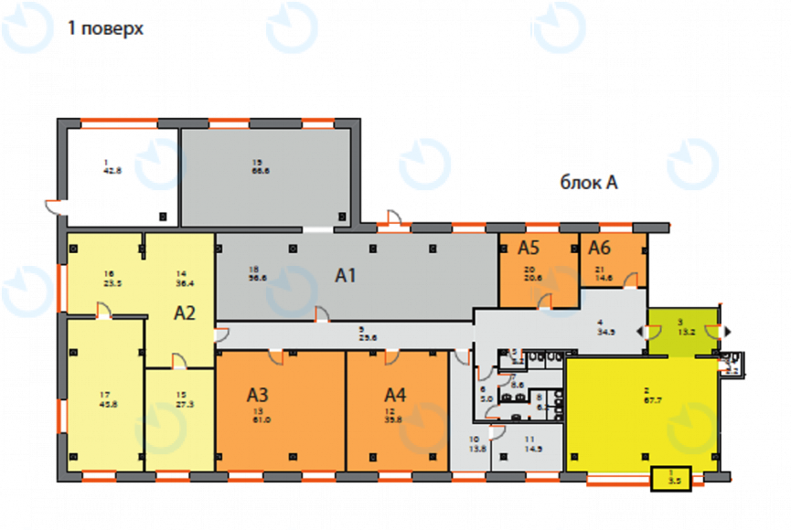 Аренда офиса 656 м.кв 1 этаж Нижнеюрковская, 45а - фото 11