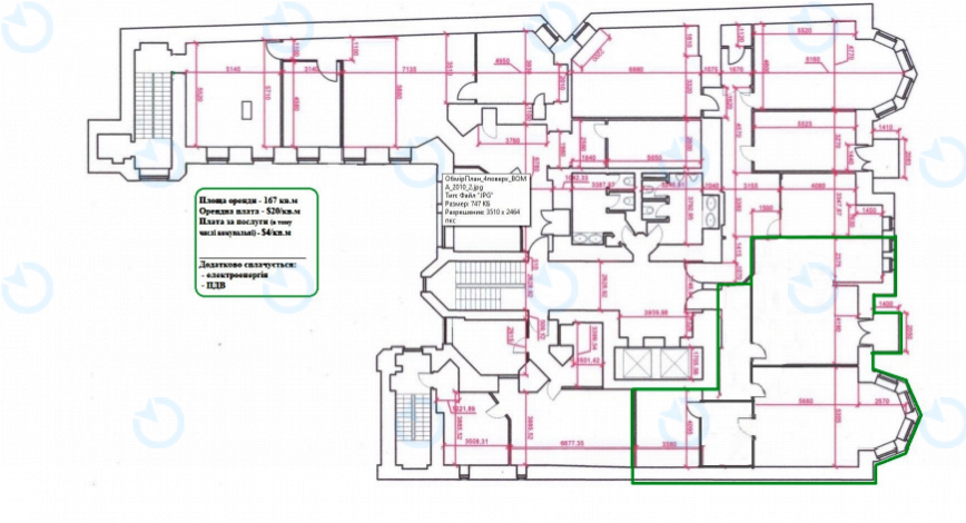 Аренда офиса 167 м.кв 4 этаж Европа на Музейном - фото 7