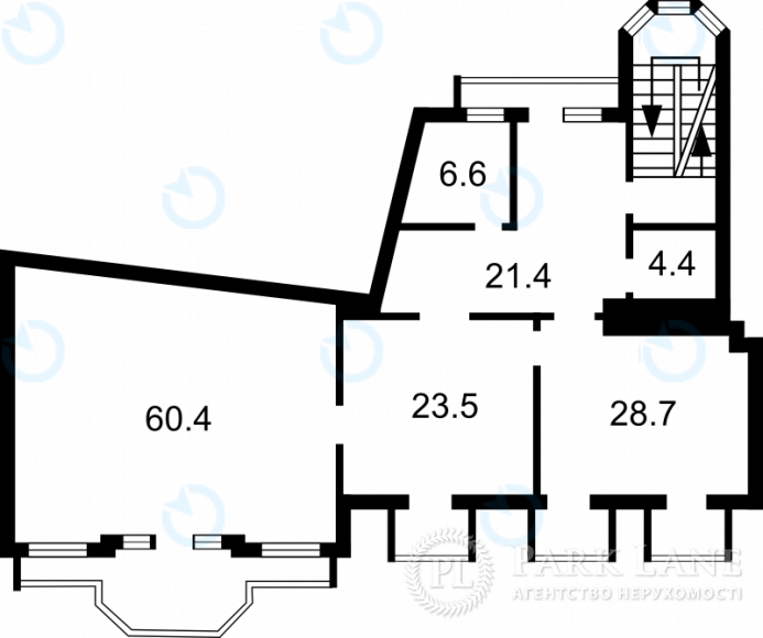 Аренда офиса 180 м.кв 8 этаж Владимирская 38 - фото 12