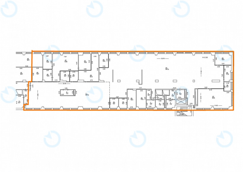 Оренда офісу 1162 м.кв 4 поверх FIM на Магнитогорской - фото 9
