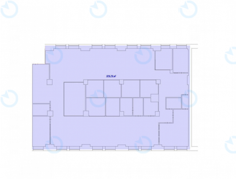 Аренда офиса 634 м.кв 1 этаж Horizon Park - фото 10