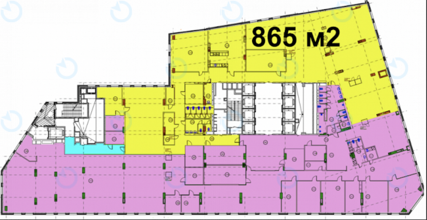 Аренда офиса 865 м.кв 3 этаж Сенатор - фото 9
