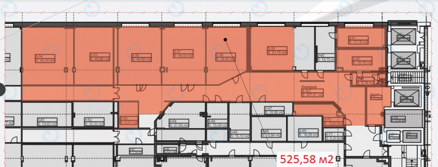 Оренда офісу 630 м.кв 3 поверх Сурікова, 3а - фото 23