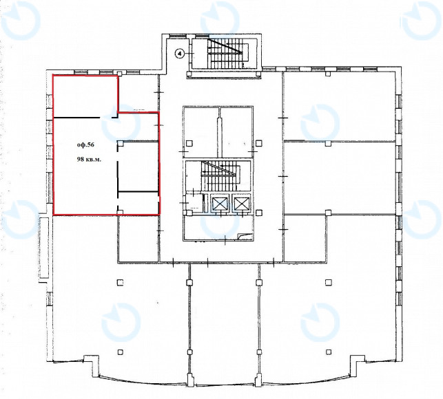 Оренда офісу 98 м.кв 5 поверх DemievSky - фото 7
